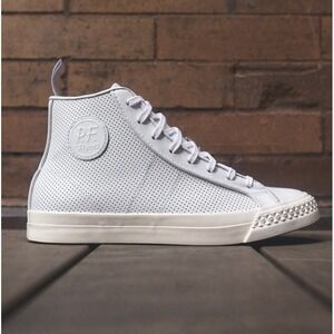PF Flyers X Todd Snyder Rambler Sneakers Men's 13 White Perf Leather Wmns 14.5